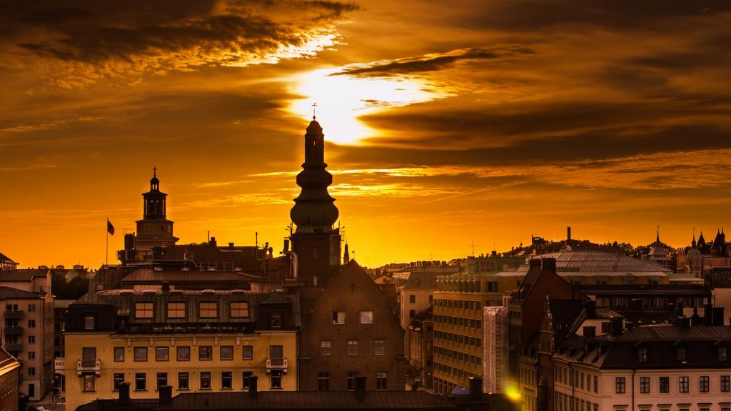 世界最美丽首都之一斯德哥尔摩