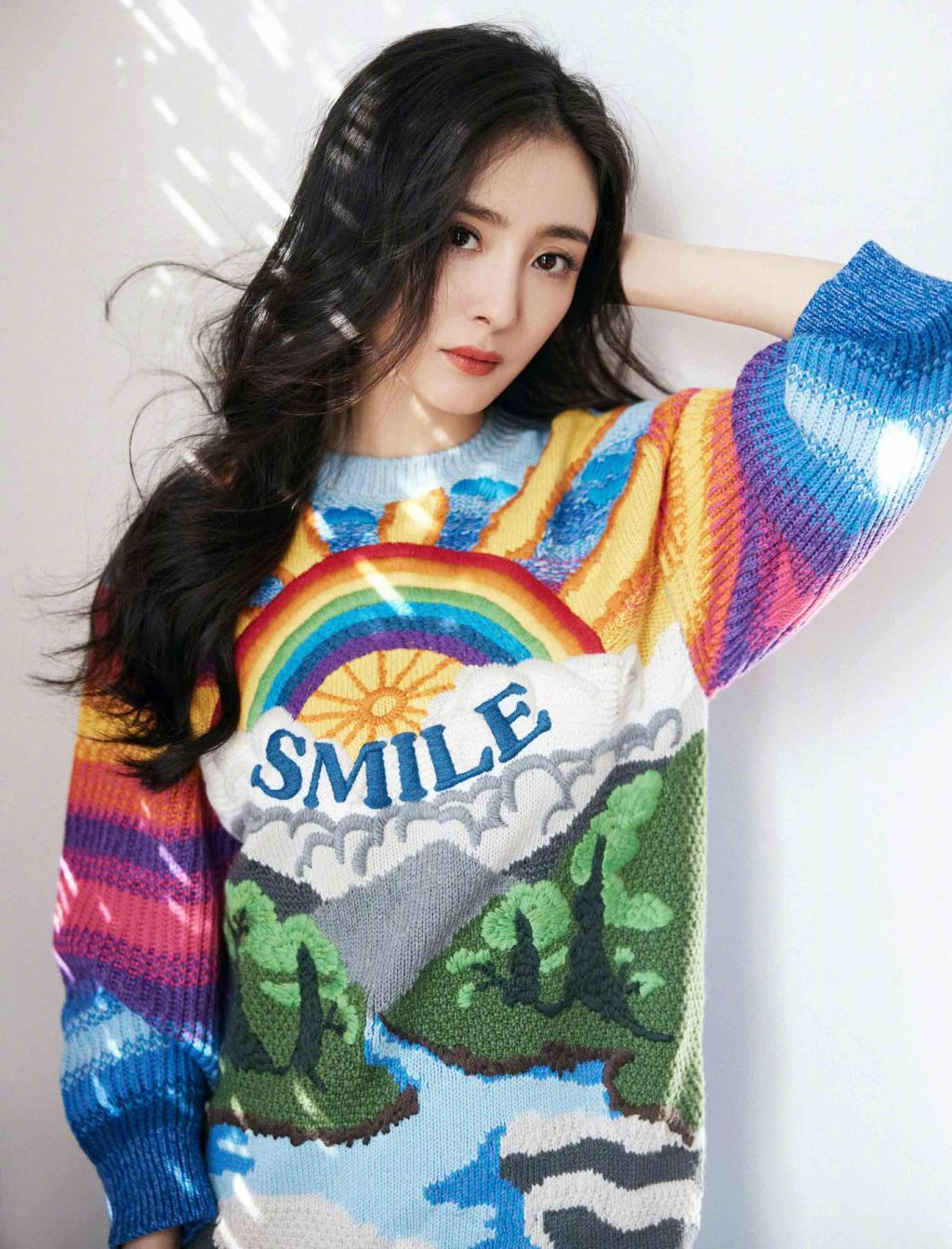 杨幂冬日唯美动人写真