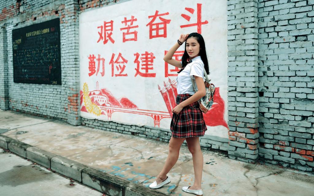 和制服少女一起迎接开学季啦