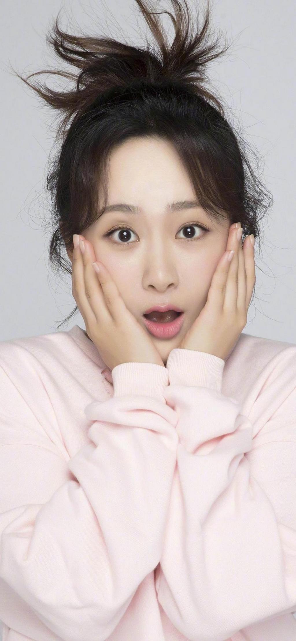 可爱的美少女杨紫