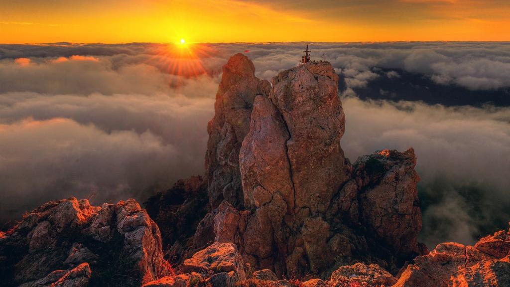 雾漫仙境的感觉