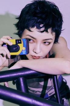 时尚霸气迷人女神郭采洁性感迷人短发写真