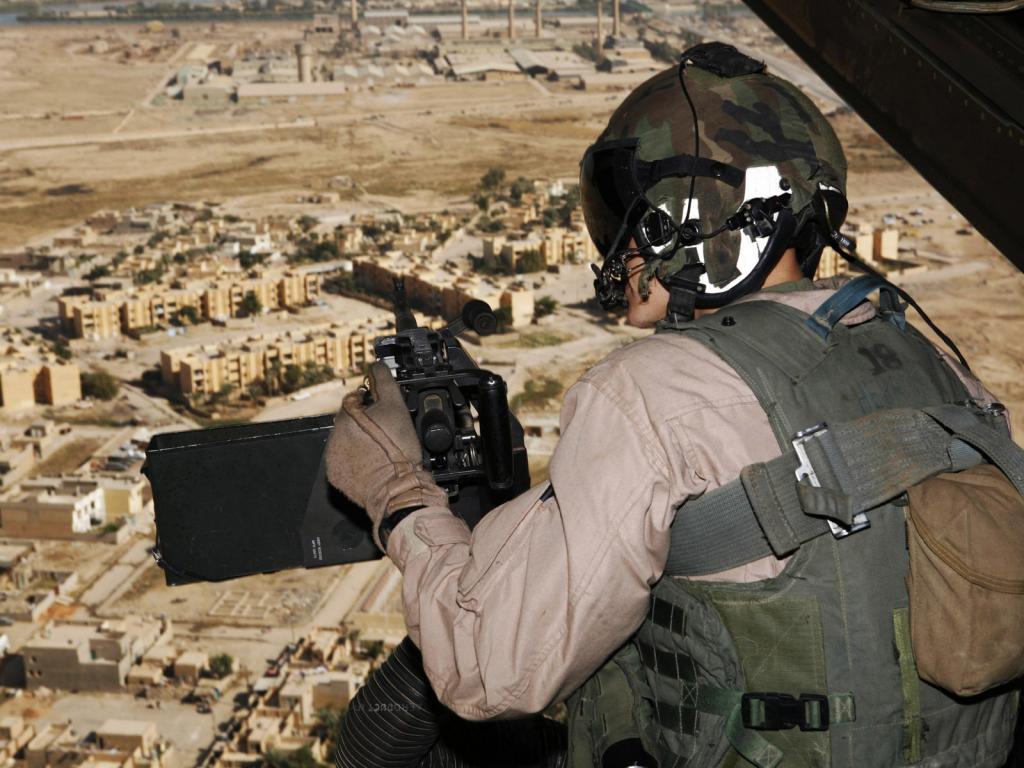 伺机而动的战区士兵