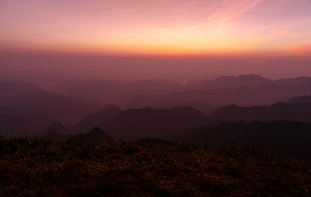 迷人的贵州屋脊韭菜坪