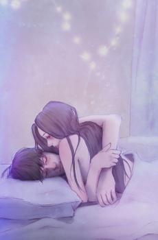 卡通手绘情侣唯美写真-3