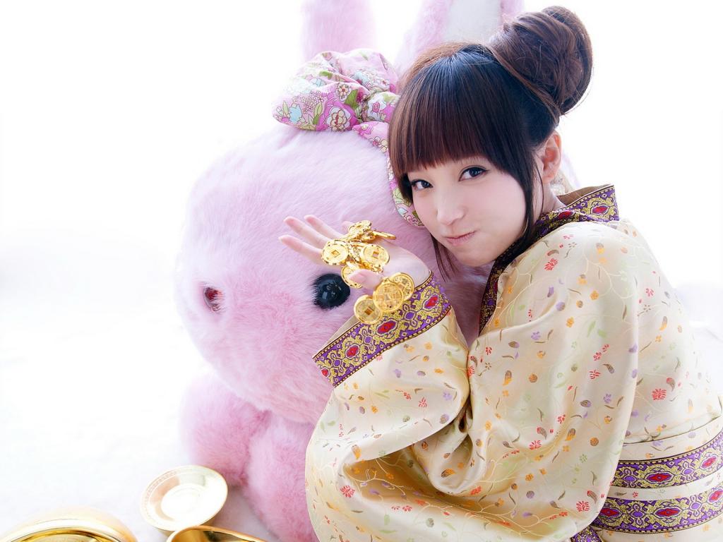 金莎《兔女郎》兔年图片