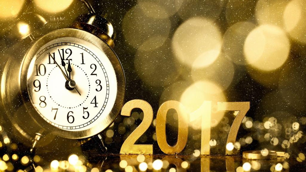 2017年新年创意数字