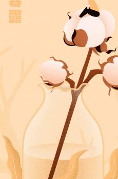 古风的寒露背景-0