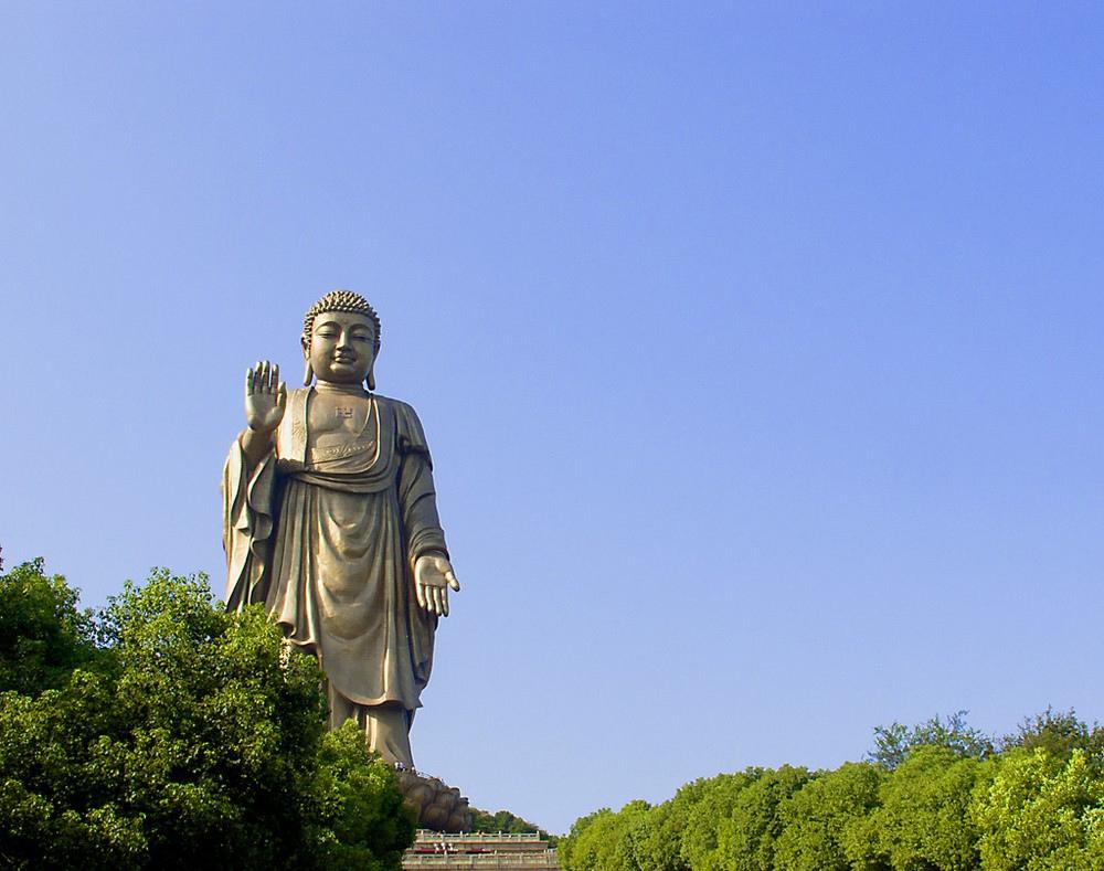 灵山大佛自然风光