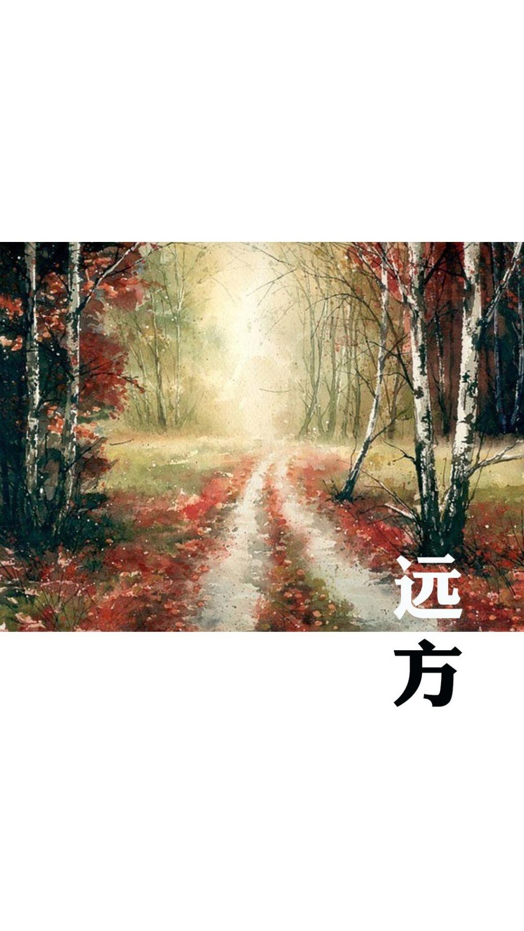 唯美自然风光心情文字