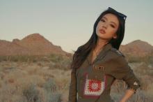 何瑞贤性感时尚公路写真大片