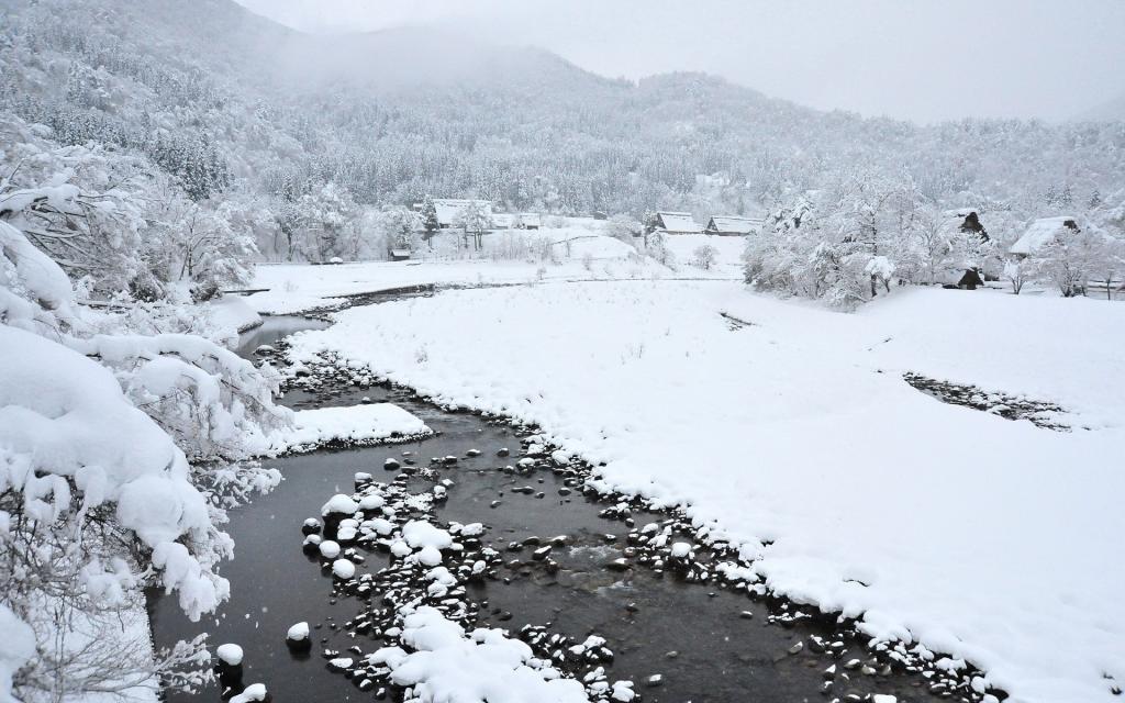 美丽雪景风光