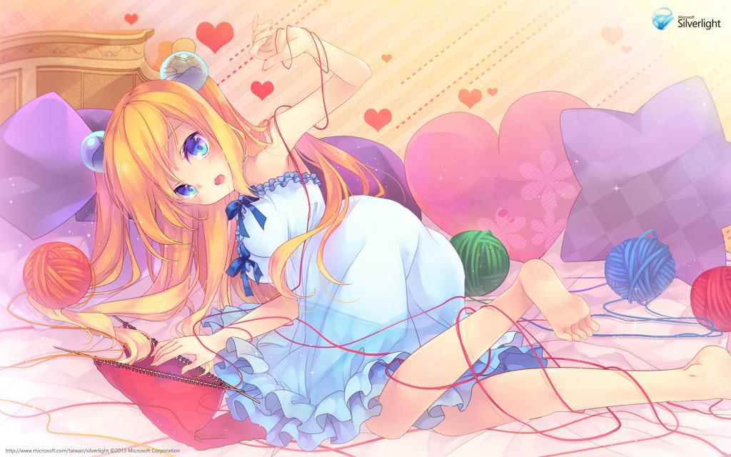 微软台湾蓝泽光萌图片