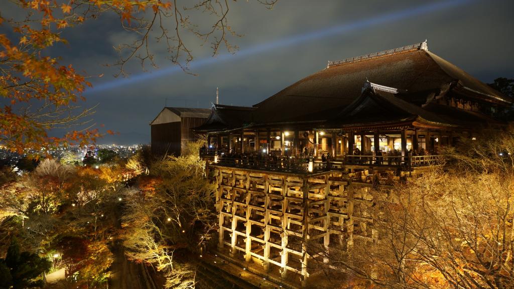 日本大阪的城市风光