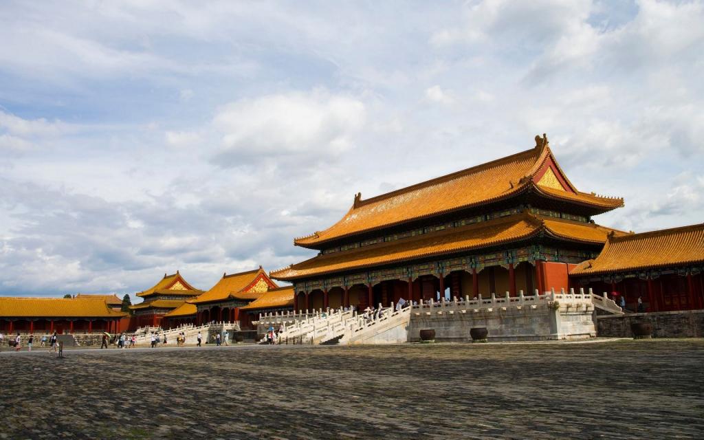 壮观的故宫太和门