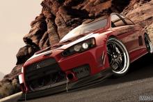 日产三菱EVO改装车