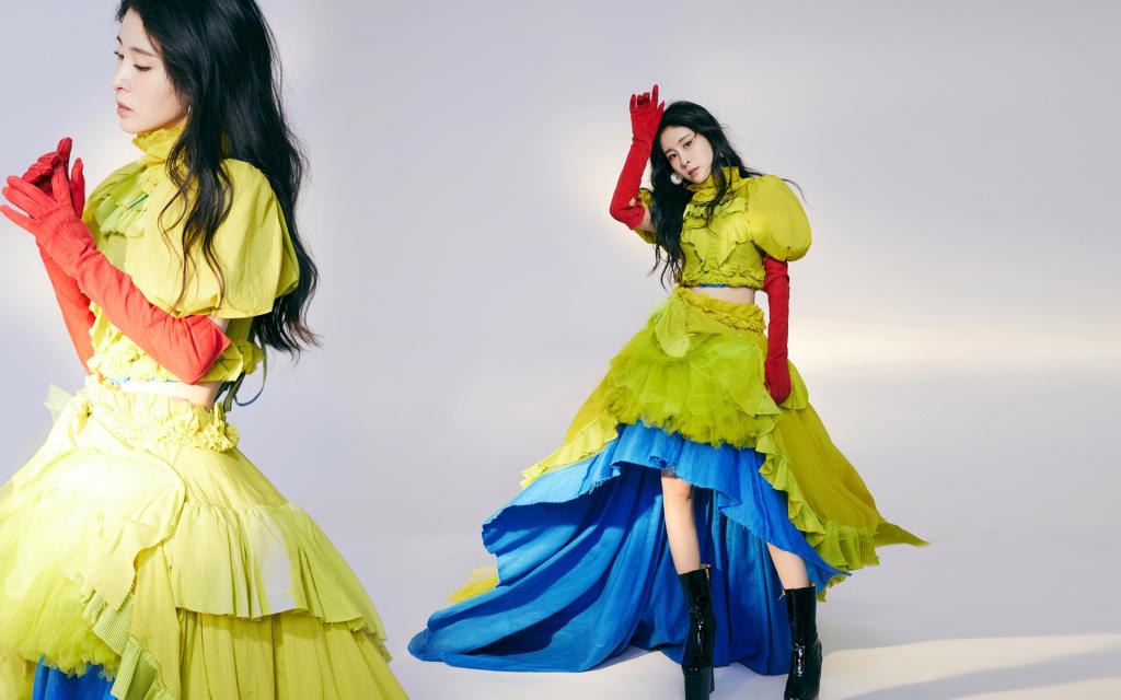 美女张碧晨时尚写真