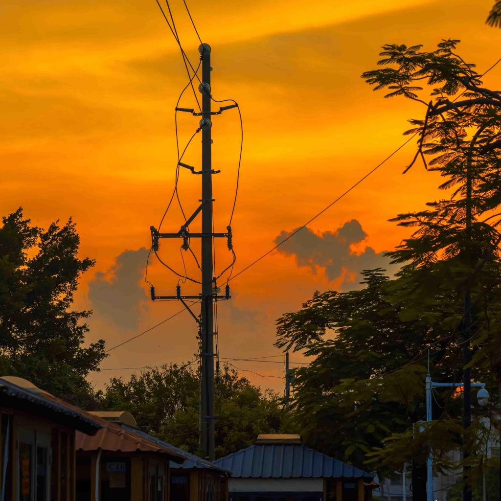 绝美浪漫迷人晚霞