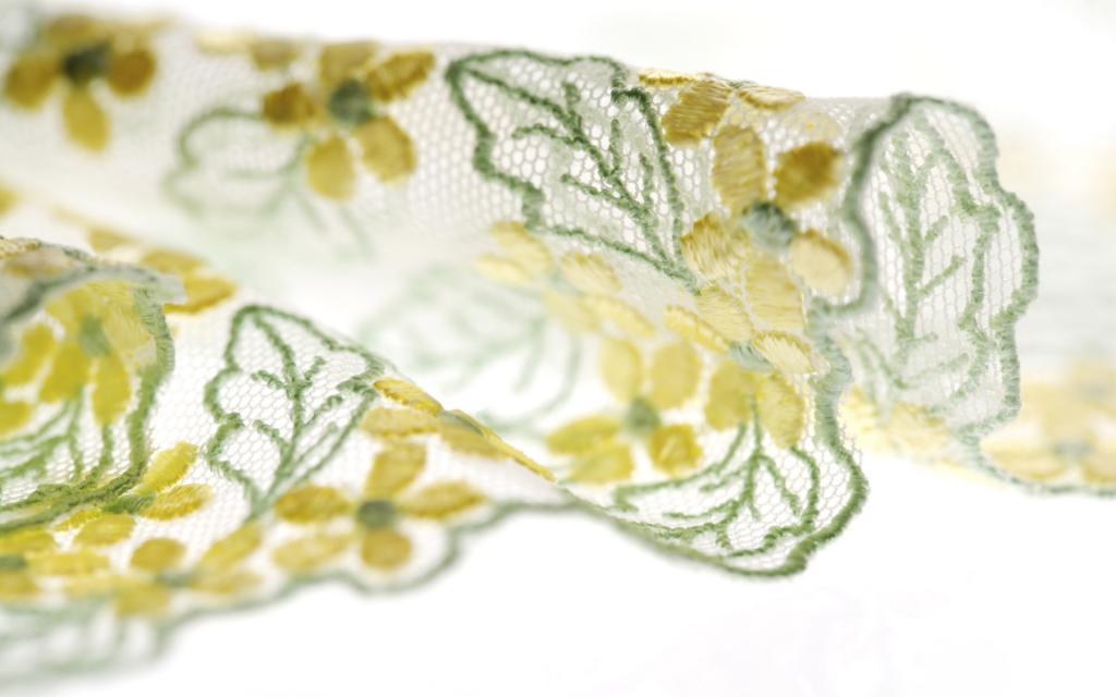 唯美的布纹蕾丝