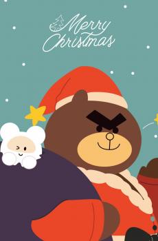 一年一度圣诞节笨笨鼠陪大家一起过-4