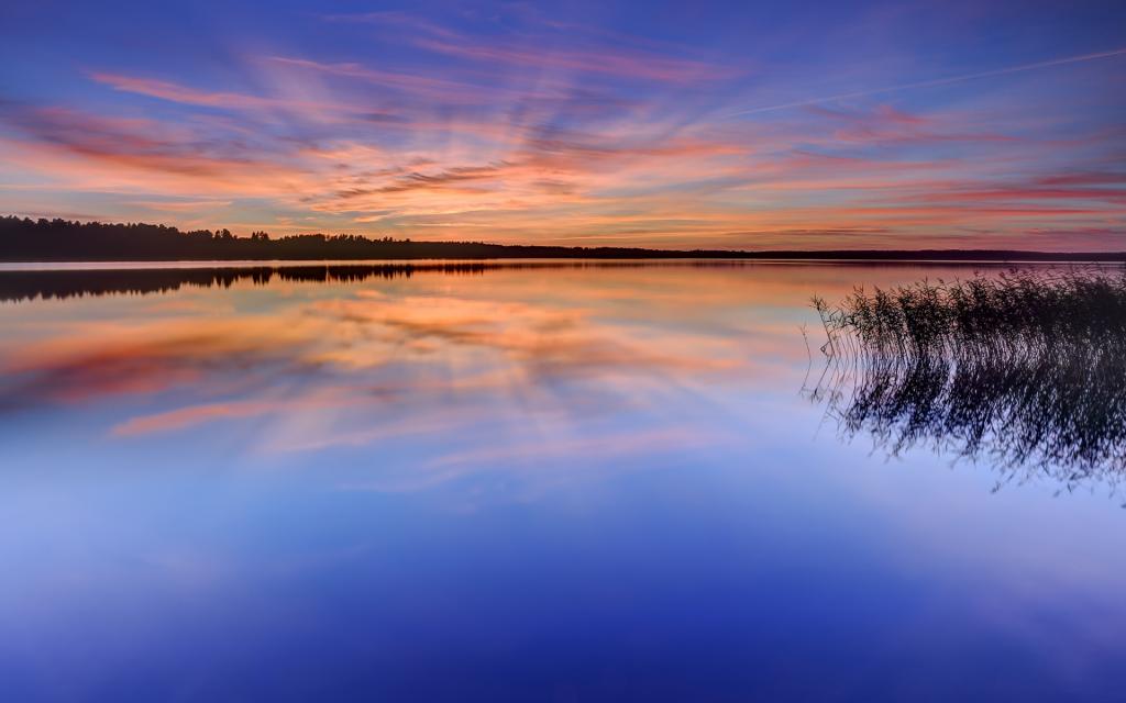 邂逅瑞典彼时黄昏日落