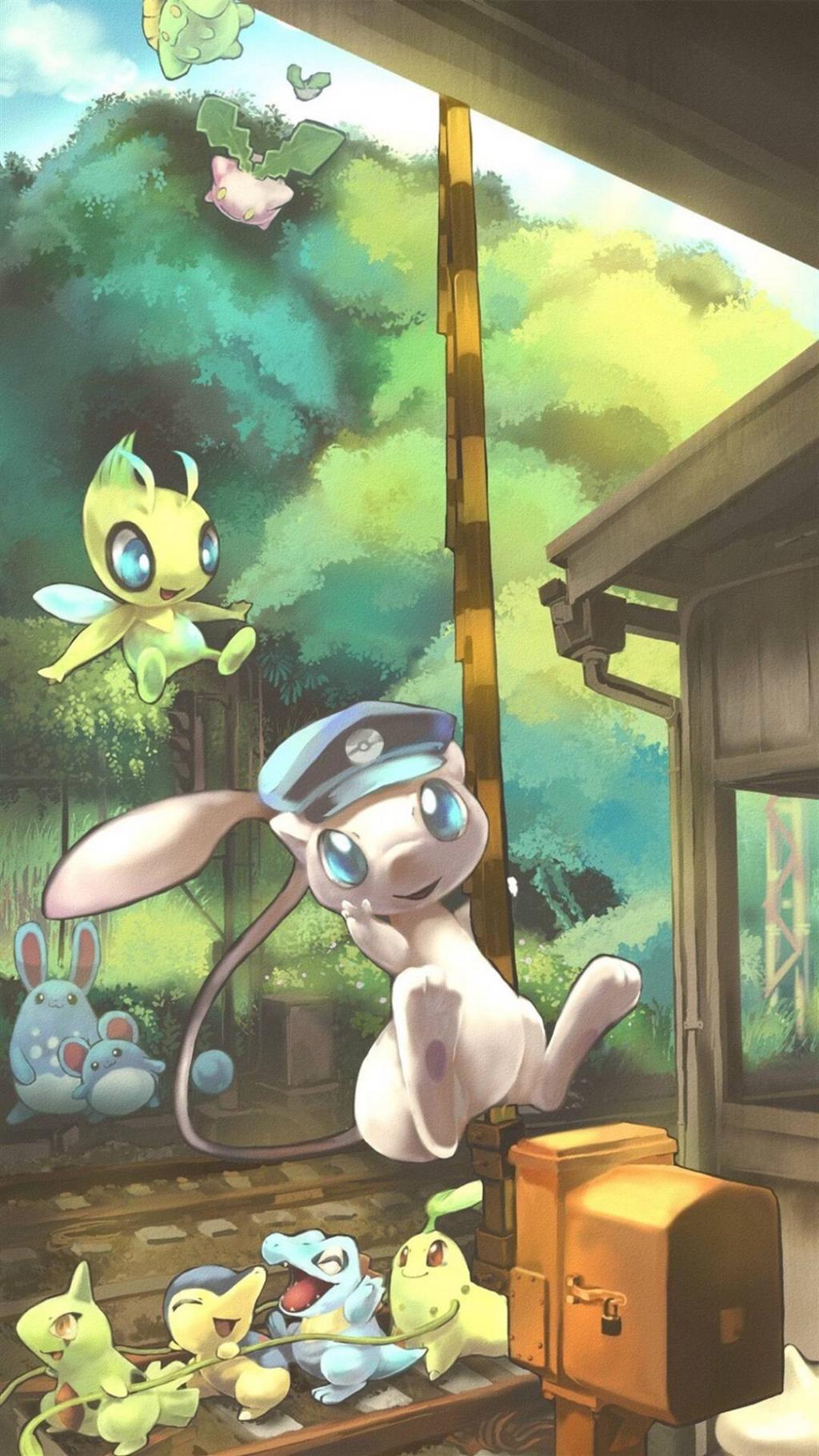 神奇宝贝可爱卡通锁屏