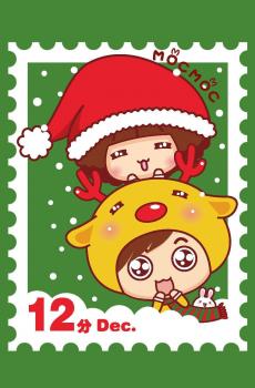 可爱卡通摩丝摩丝圣诞节-7