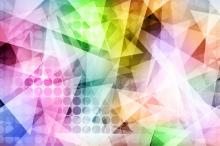 多边形炫彩背景