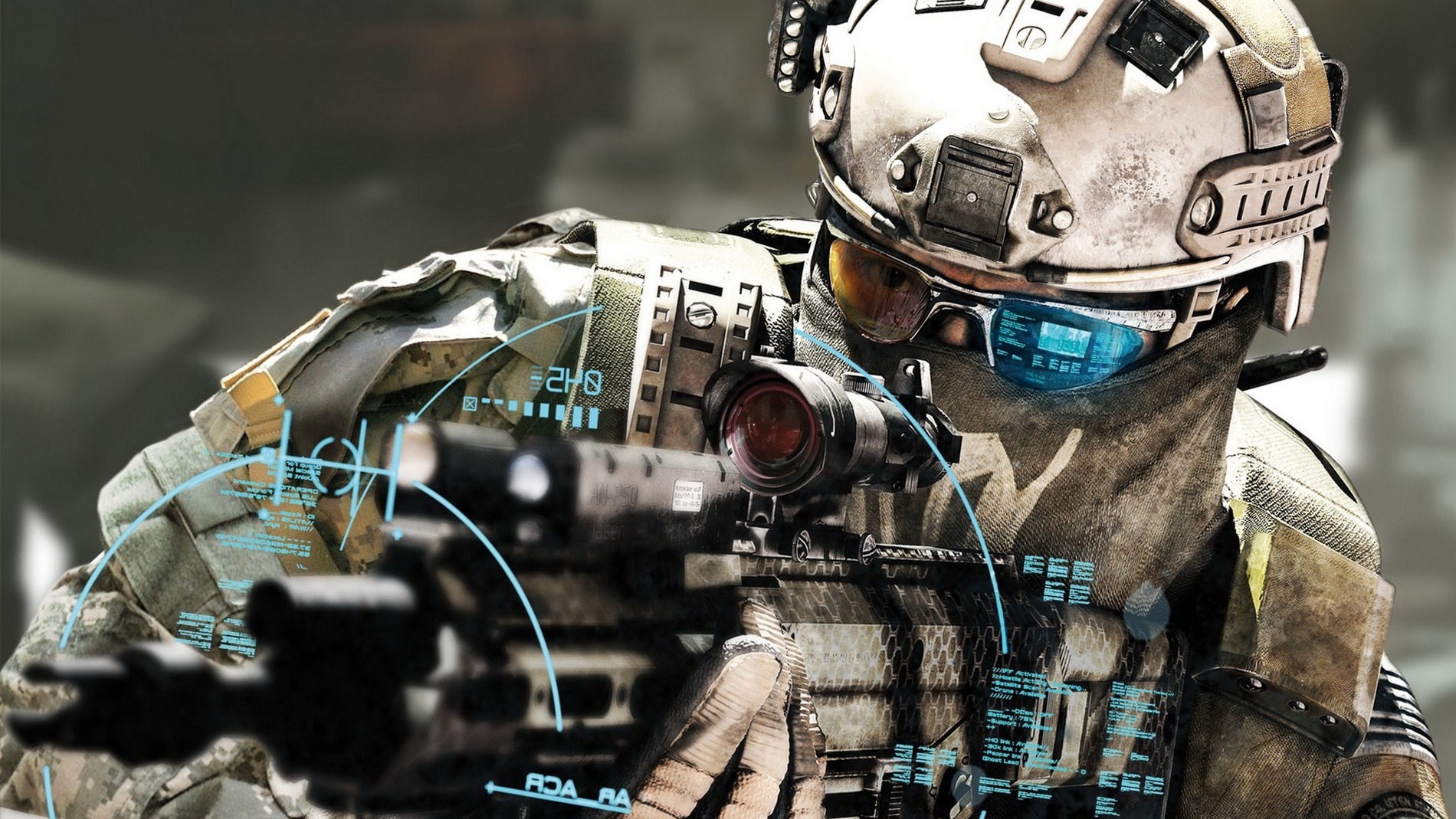 《幽灵行动4：未来战士》游戏