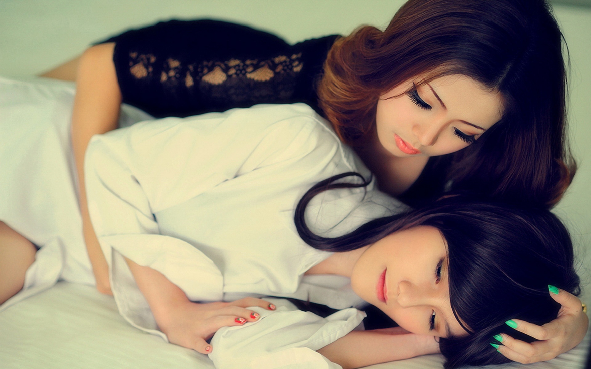 各色精品美女,高清图片,电脑桌面-壁纸族