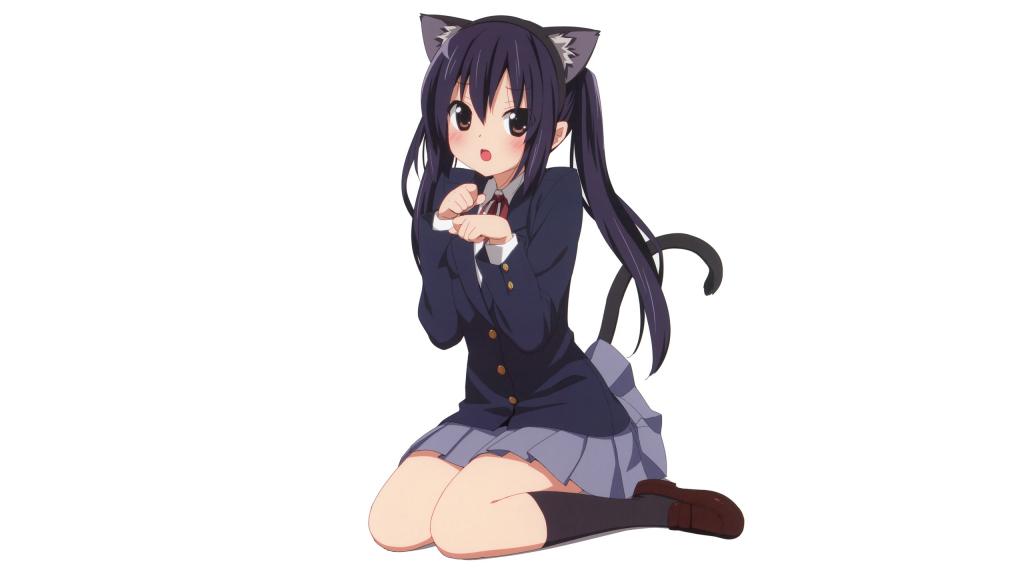 呆萌的猫少女动漫