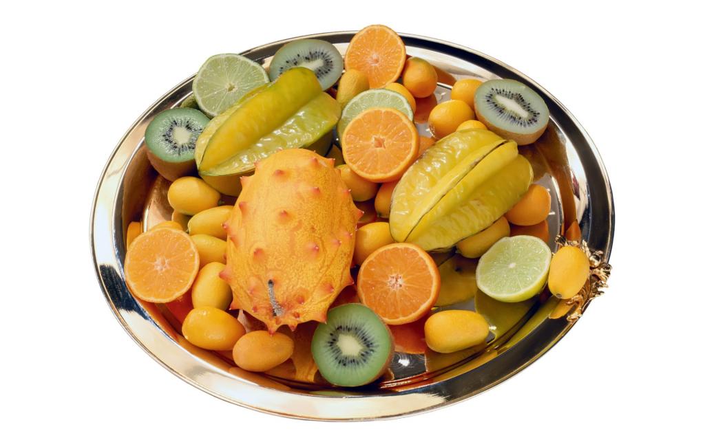 各种水果蔬菜花卉