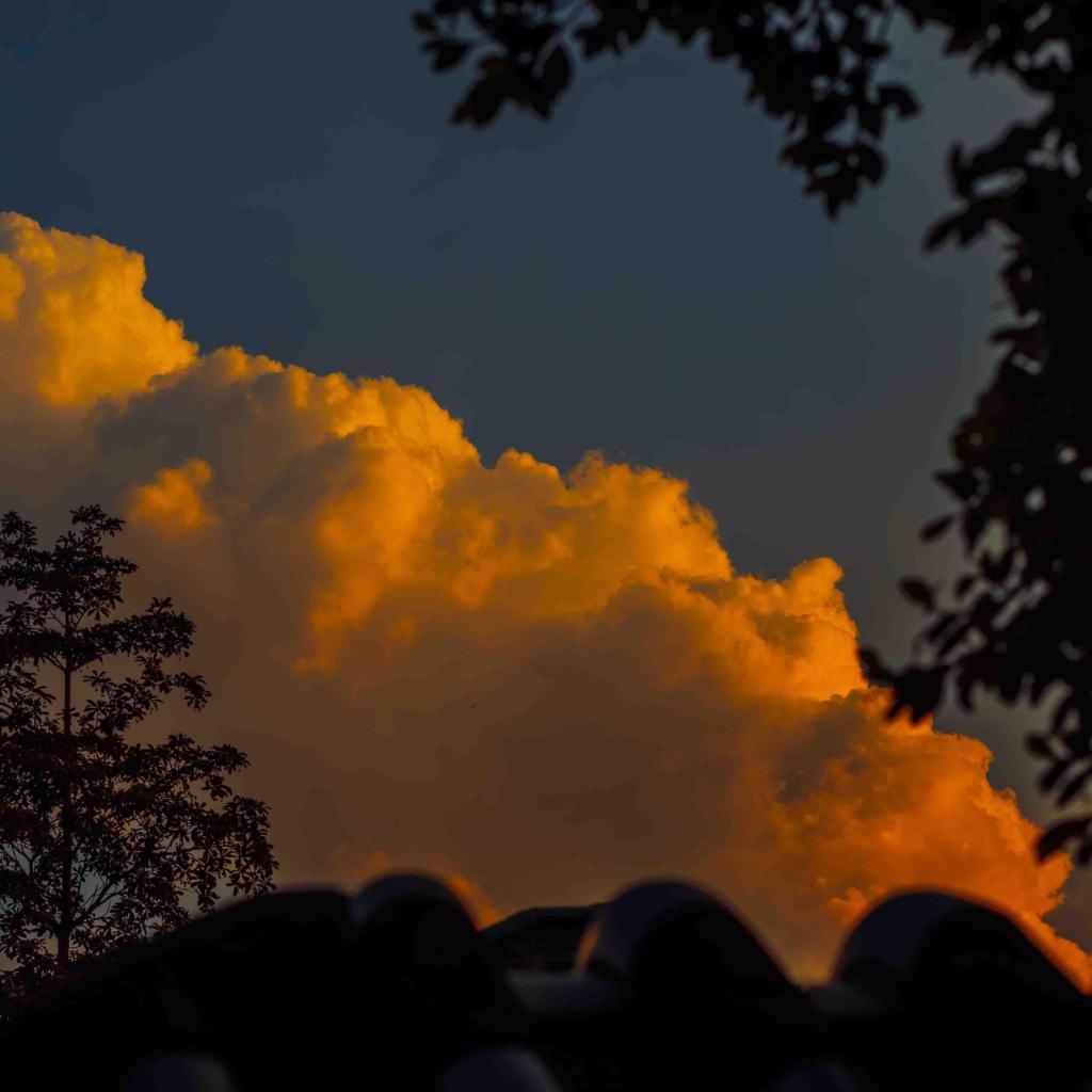 绝美浪漫迷人晚霞