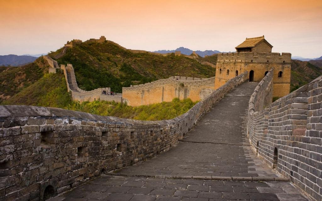 唯美金山岭长城风光