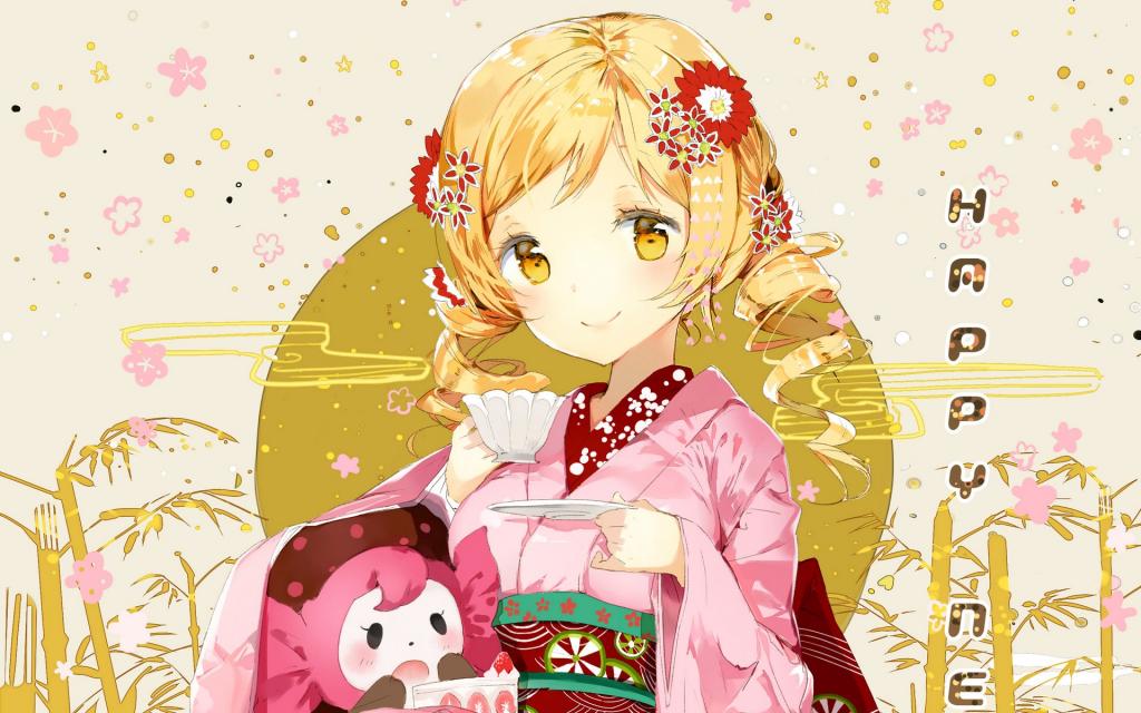 二次元马年新年动漫
