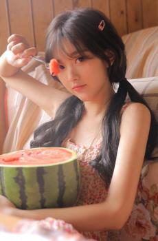 甜美可爱少女彭十六夏日写真