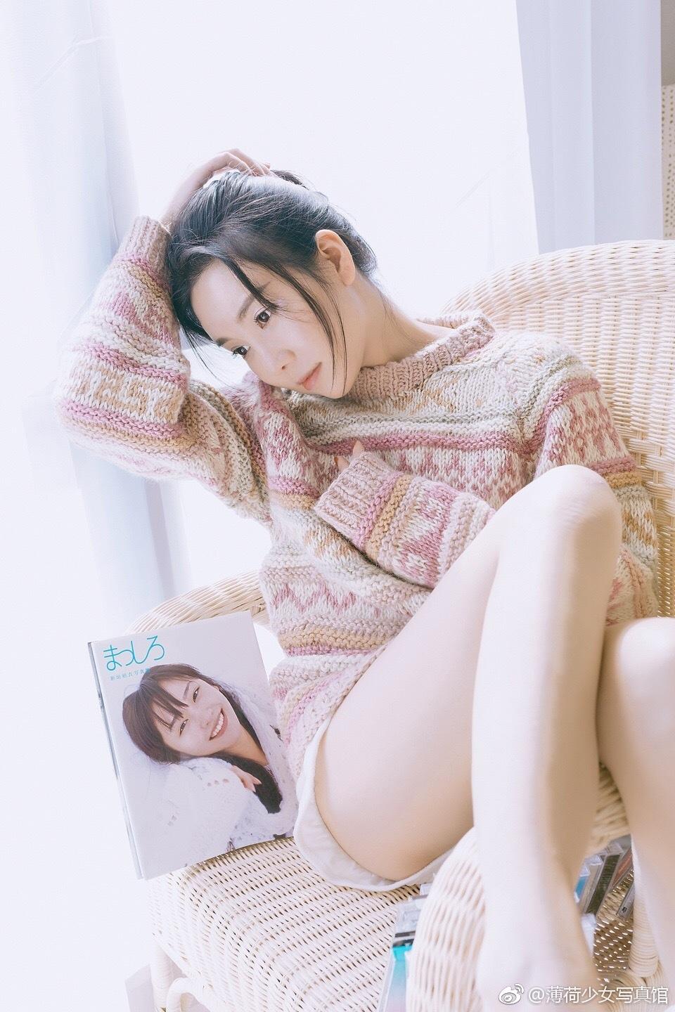 长腿嫩模美女性感私房写真