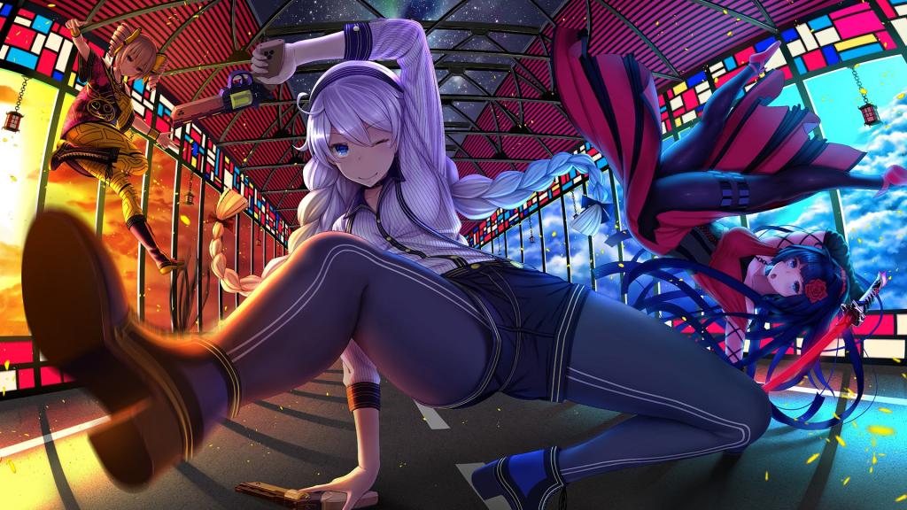 动漫性感美女写真