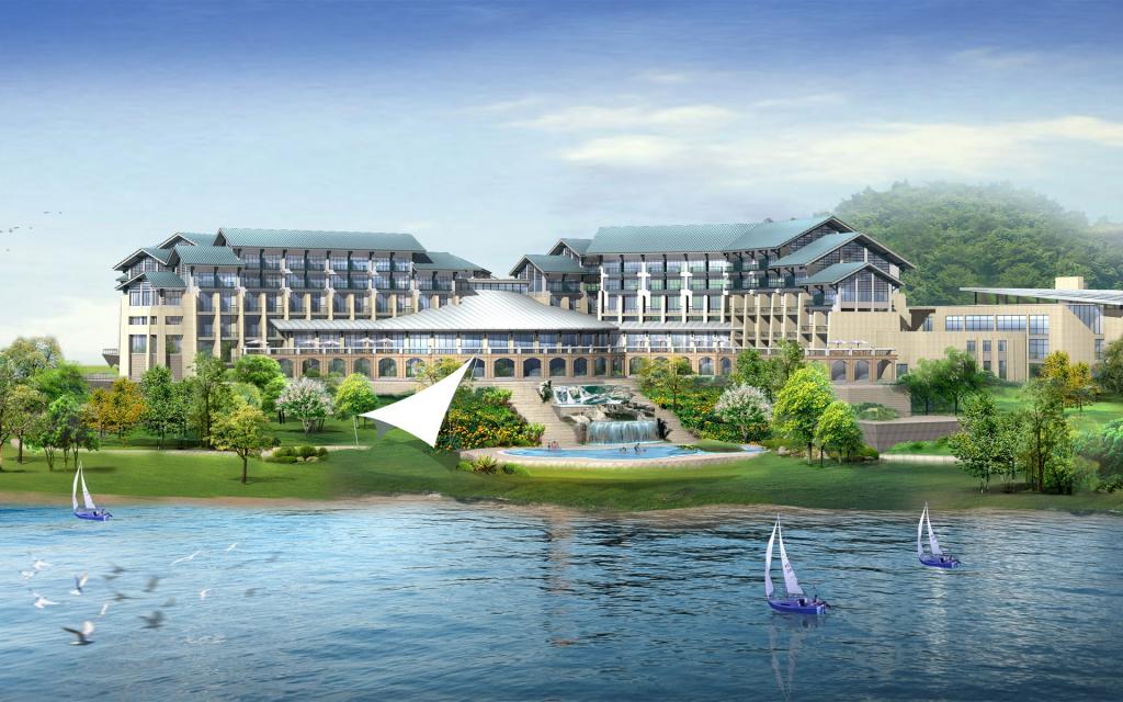 3D概念城市建筑效果