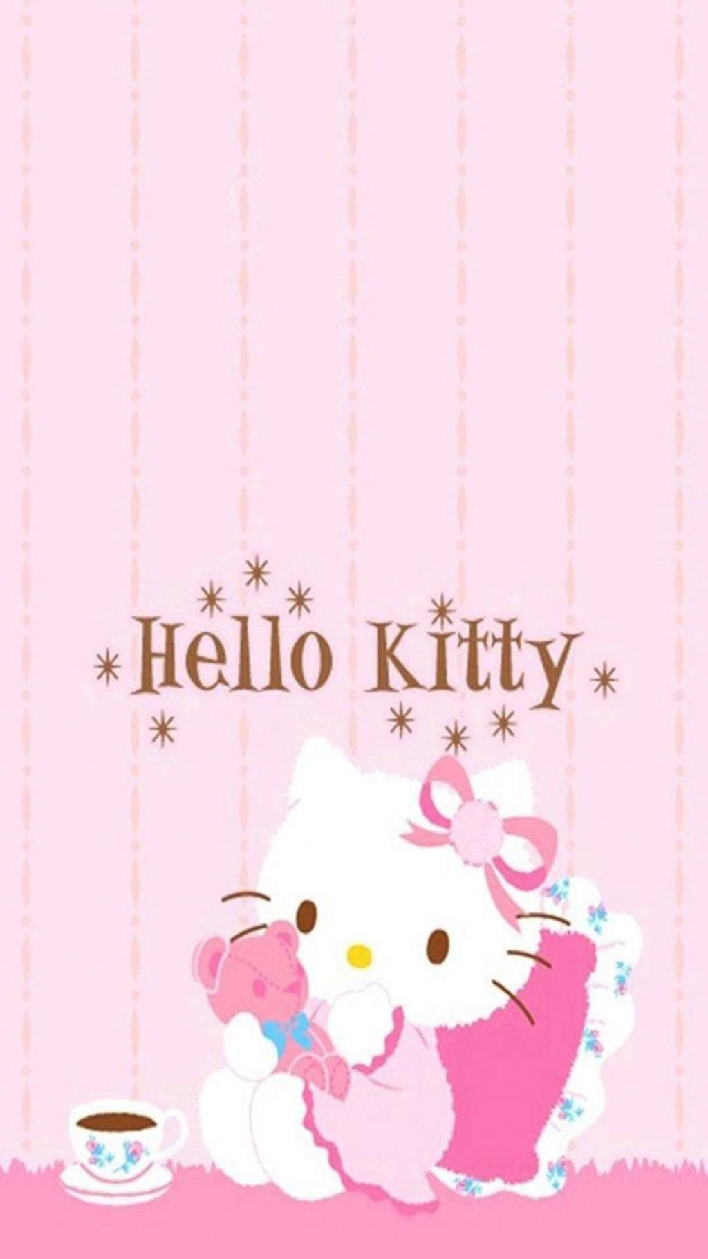 可爱粉色系凯蒂猫