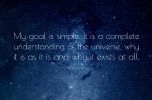 霍金经典的目标语录
