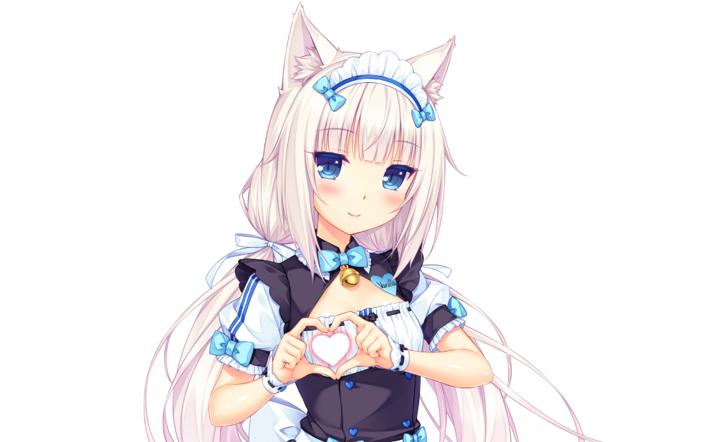 巧克力与香子兰心形手势图片