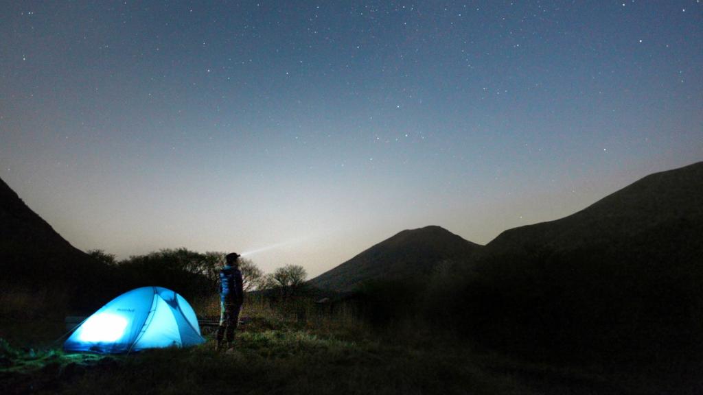 野外帐篷露营