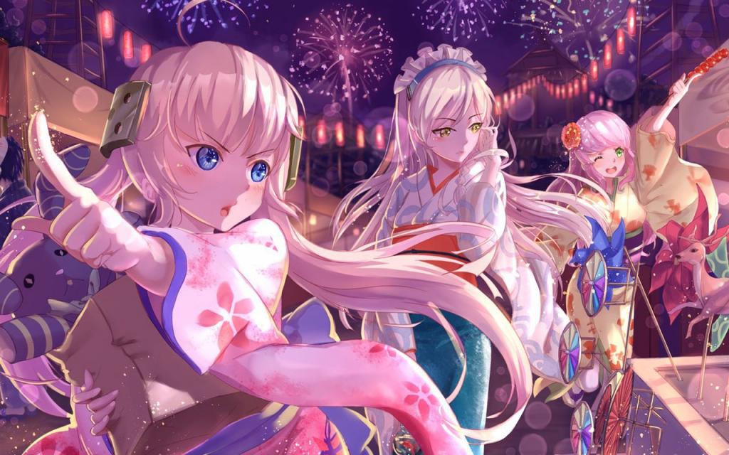 超级可爱的动漫美女