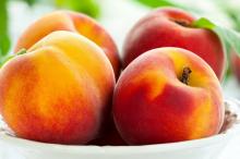 美味的桃子