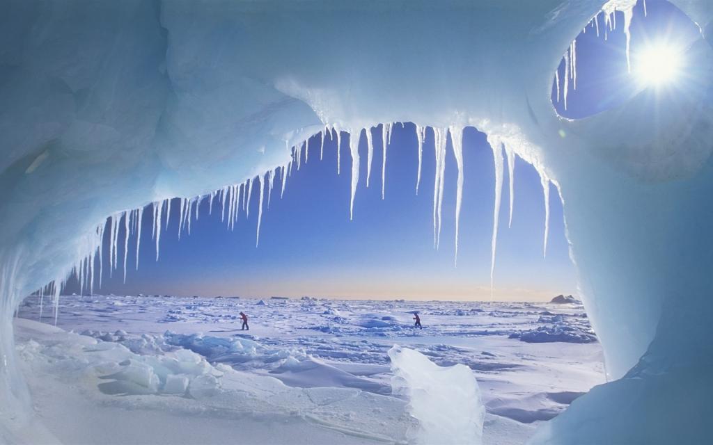 神奇洞穴唯美风景