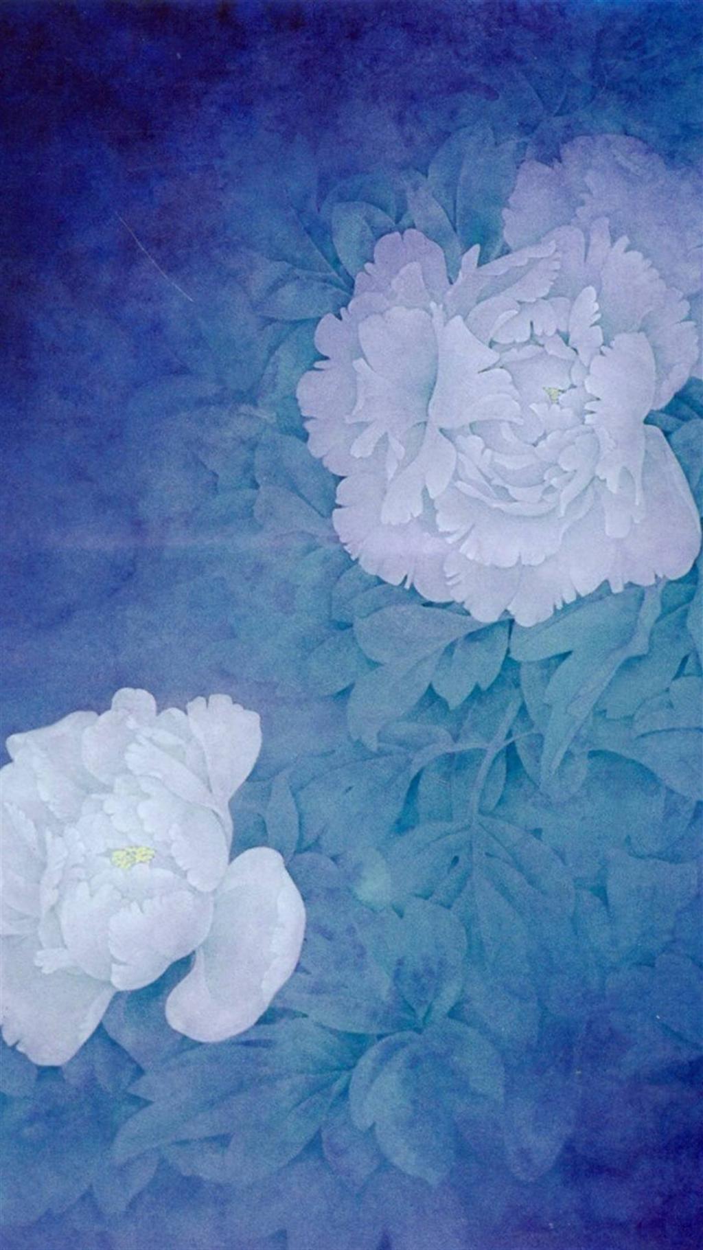 中国风花卉插画