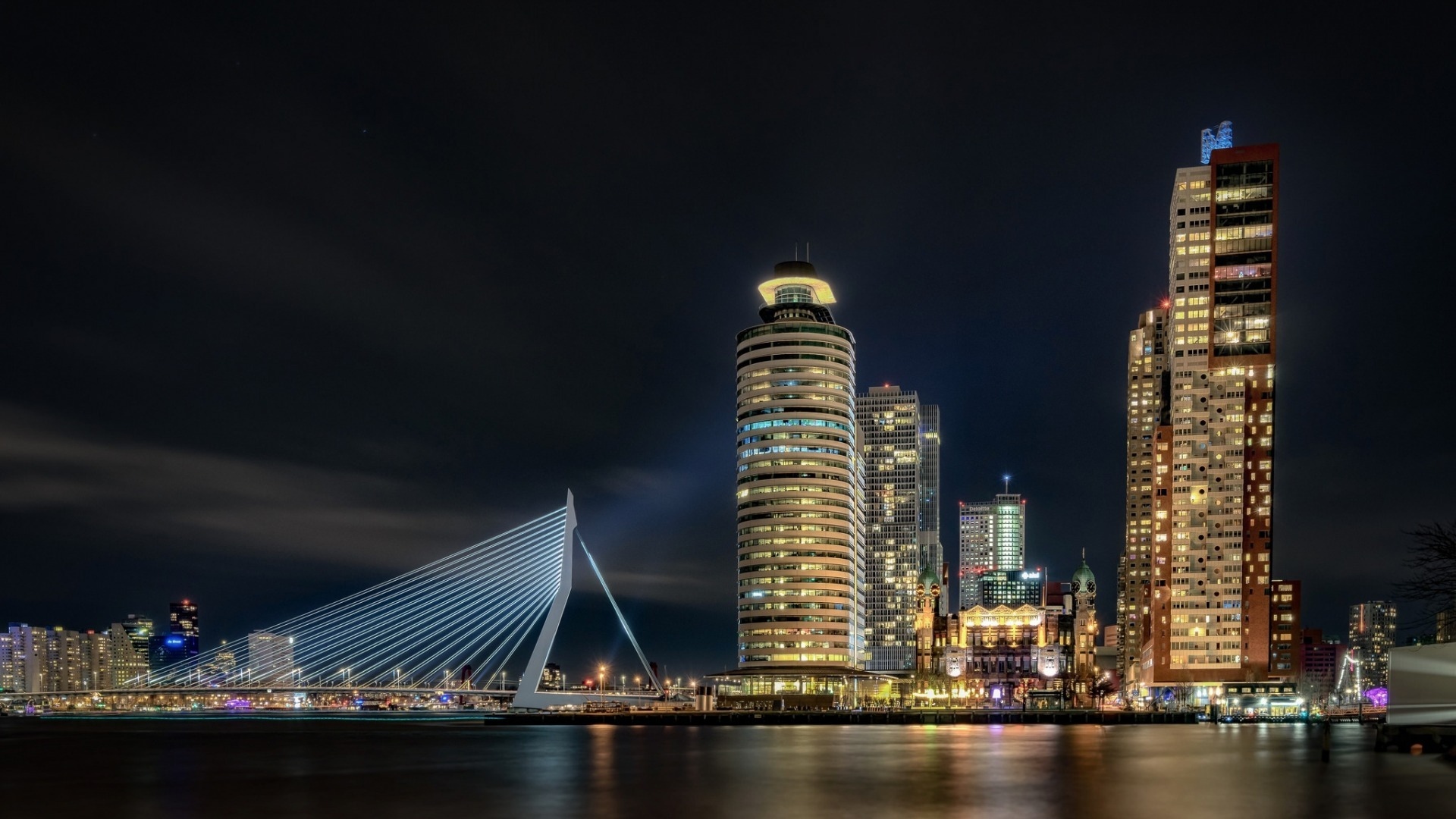 荷兰鹿特丹城市风景