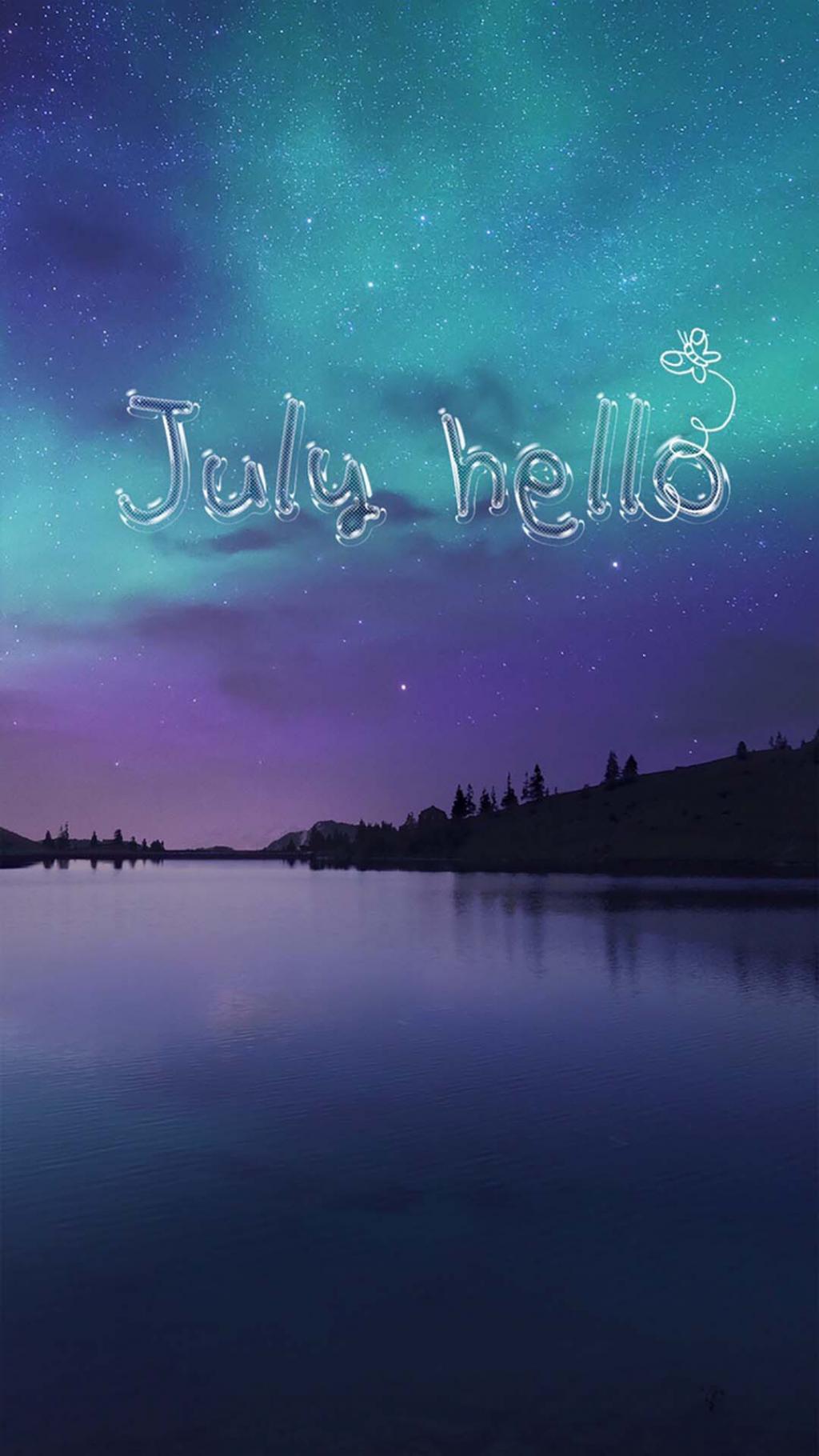 我在六月凝望七月的海