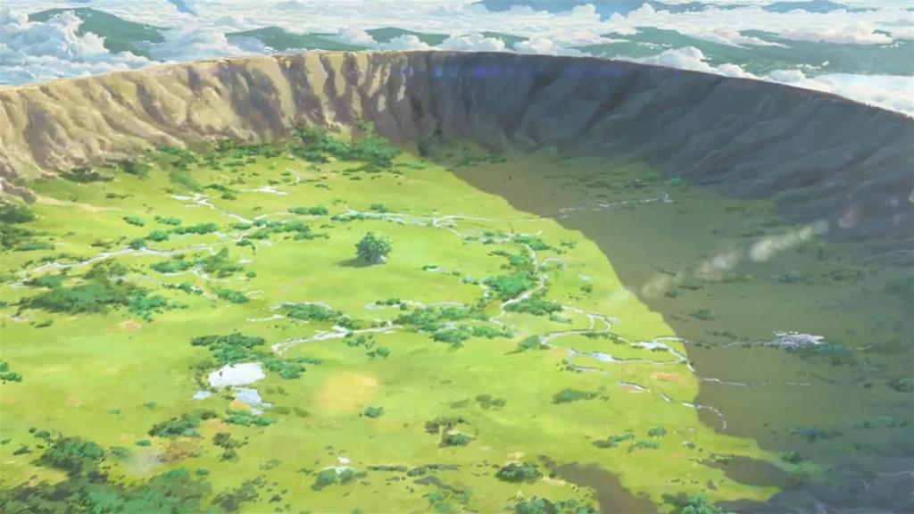 《你的名字》动画场景